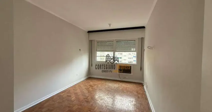Kitnet com 1 dormitório para alugar, 50 m² por r$ 2.200/mês - ponta da praia - santos/sp