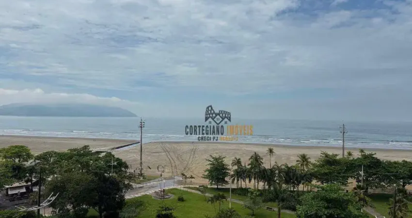 Apartamento com 2 dormitórios com vista frontal ao mar à venda, 85 m² por r$ 620.000 - gonzaga - santos/sp
