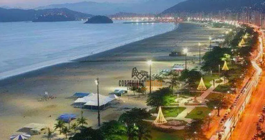 Kitnet com 1 dormitório à venda, 39 m² por r$ 289.000,00 - boqueirão - santos/sp