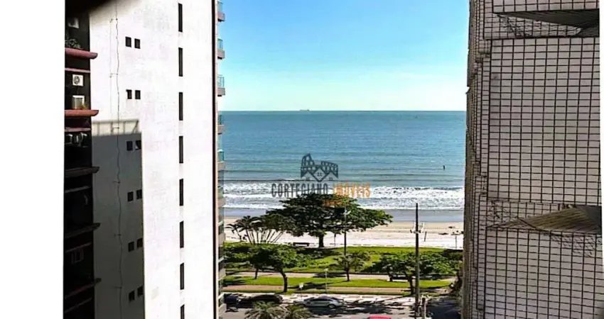 Apartamento vista mar com 2 dormitórios à venda, 90 m² por r$ 598.000 - aparecida - santos !