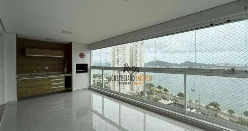 Apartamento com 3 dormitórios para alugar, 132 m² por r$ 11.000/mês - ponta da praia - santos/sp