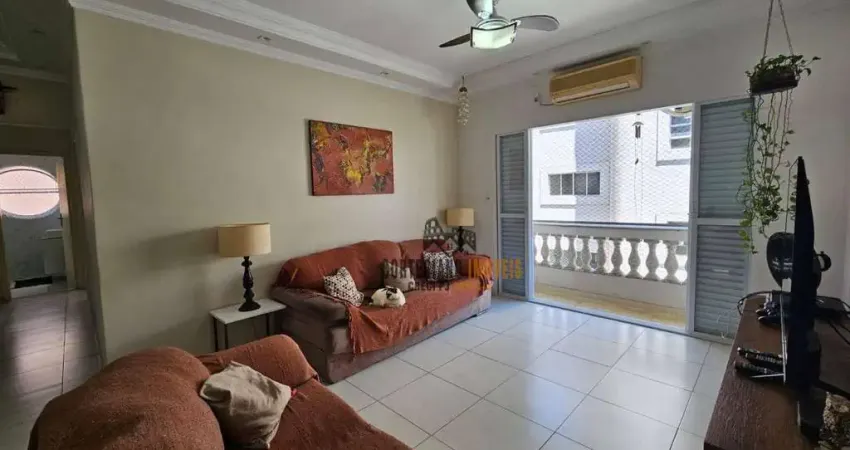 Apartamento com 3 dormitórios/suíte/lazer à venda, 135 m² por r$ 1.060.000 - embaré - santos/sp