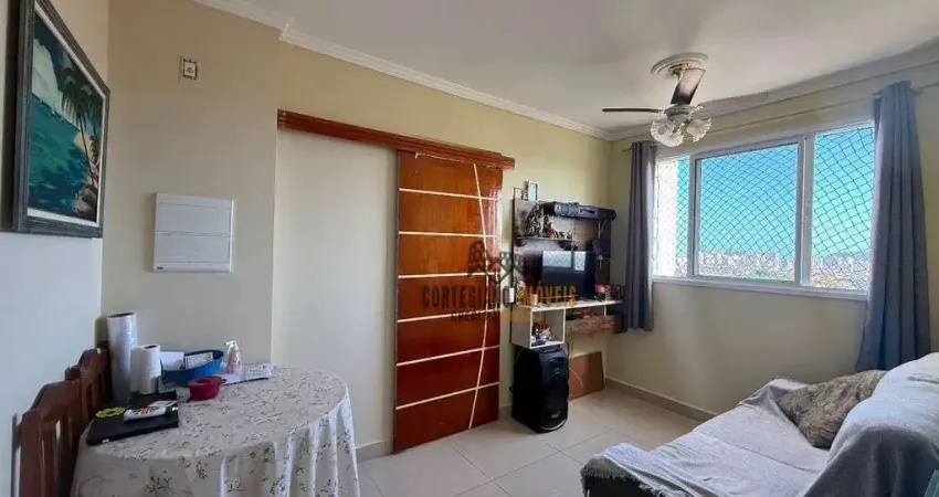 Apartamento com 2 dormitórios para alugar, 40 m² por r$ 2.500,02/mês - castelo - santos/sp