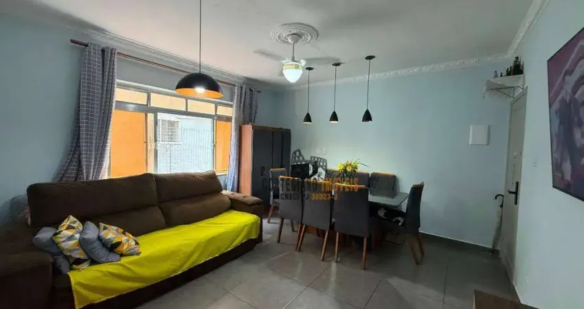 Apartamento com 2 dormitórios à venda, 82 m² por R$ 450.000,00 - Aparecida - Santos/SP