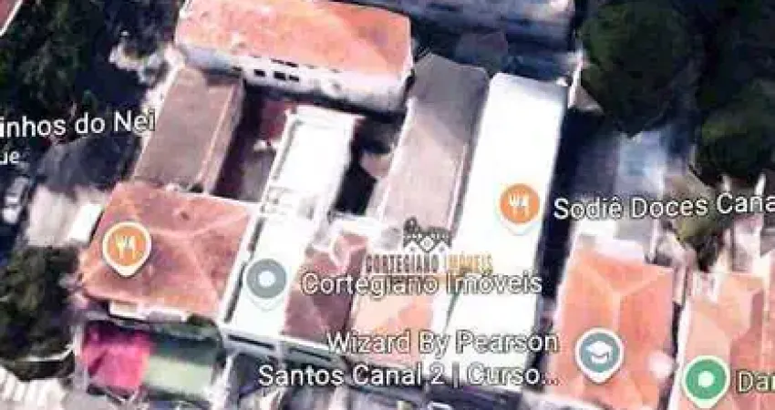 Terreno à venda, 400 m² por R$ 1.490.000,00 - Vila Belmiro - Santos/SP