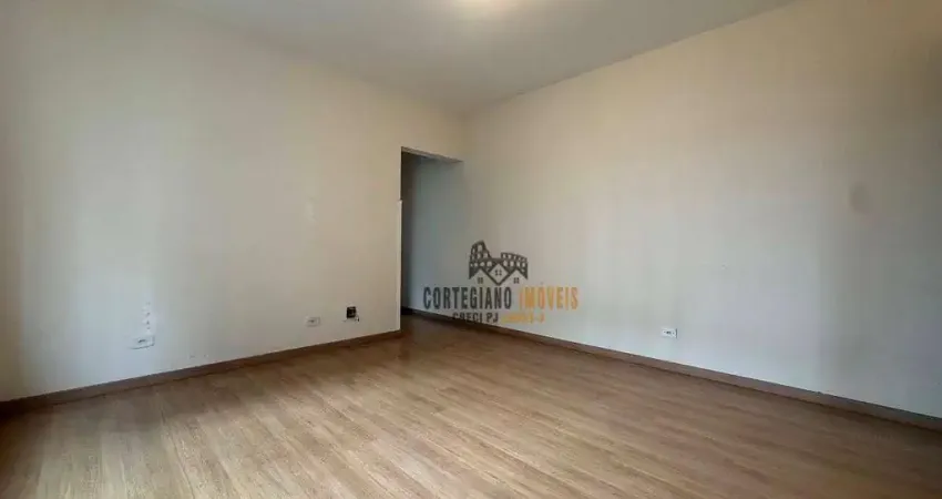 Apartamento com 2 quartos + dependência completa, vaga de garagem demarcada à venda, 85 m² por R$ 590.000 - Gonzaga - Santos/SP