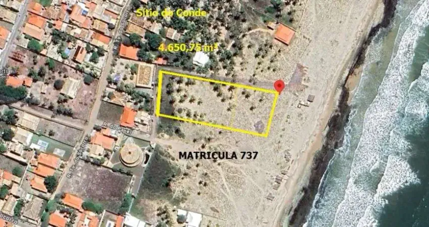 Imóvel para venda tem 4650 metros quadrados em sítio do conde - conde - ba