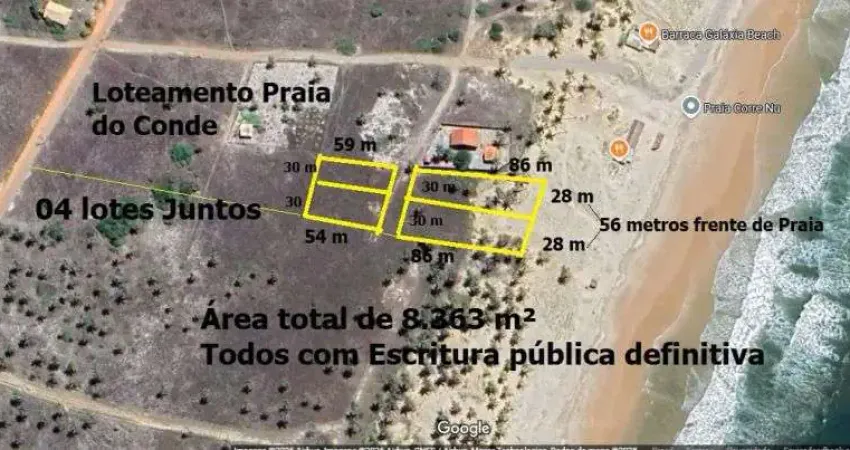 Terreno à venda na Loteamento Praia do Conde, Sítio Conde, Conde