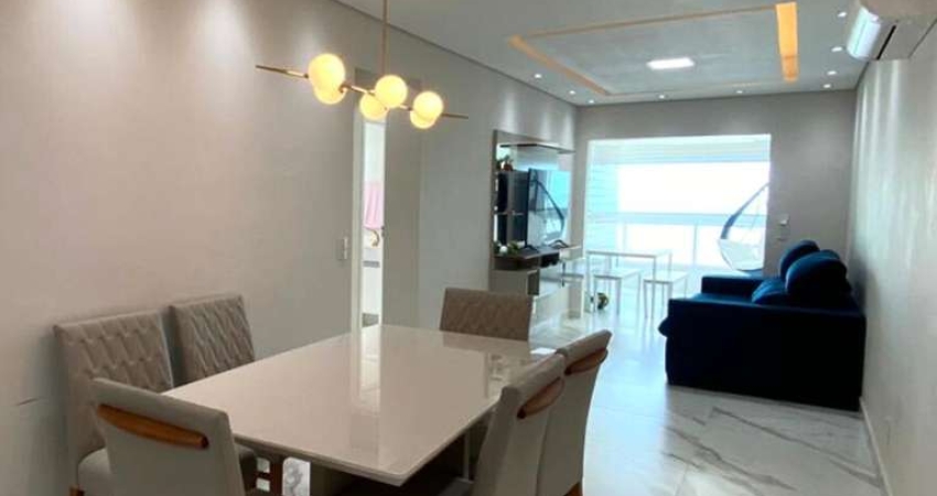 Apartamento para Venda em Mongaguá, Jardim Itapoã, 3 dormitórios, 1 suíte, 1 banheiro, 2 vagas
