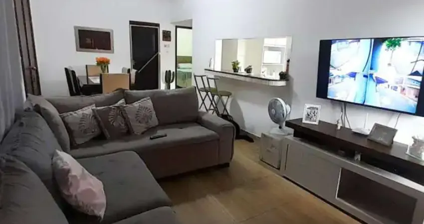Casa para Venda em Praia Grande, Caiçara, 2 dormitórios, 1 suíte, 2 banheiros, 4 vagas