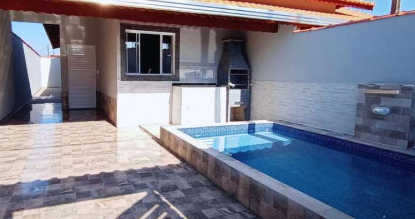 Casa para Venda em Mongaguá, Balneário Samas, 2 dormitórios, 1 suíte, 1 banheiro, 2 vagas
