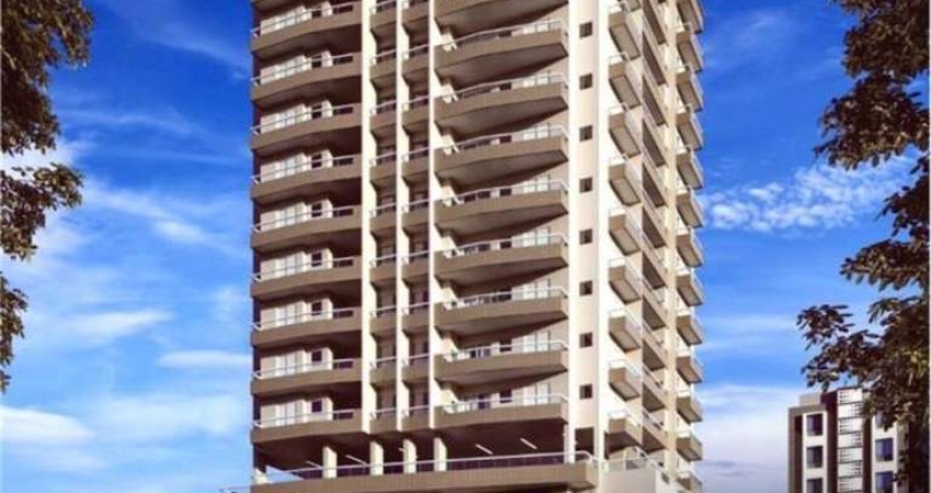 Apartamento para Venda em Praia Grande, Aviação, 2 dormitórios, 1 suíte, 1 banheiro, 2 vagas