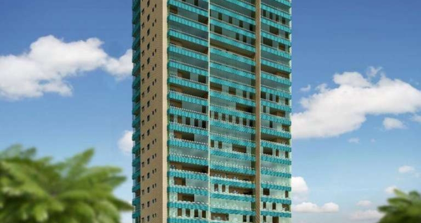 Apartamento para Venda em Praia Grande, Jardim Real, 2 dormitórios, 1 suíte, 1 banheiro, 2 vagas