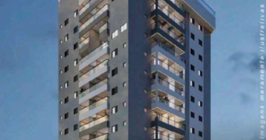 Apartamento para Venda em Praia Grande, Guilhermina, 2 dormitórios, 1 suíte, 1 banheiro, 1 vaga