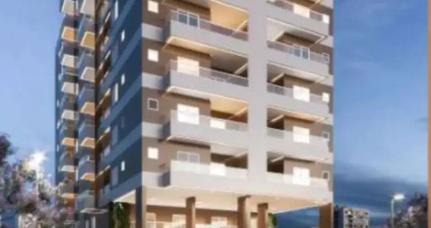 Apartamento para Venda em Praia Grande, Guilhermina, 2 dormitórios, 1 suíte, 1 banheiro, 1 vaga