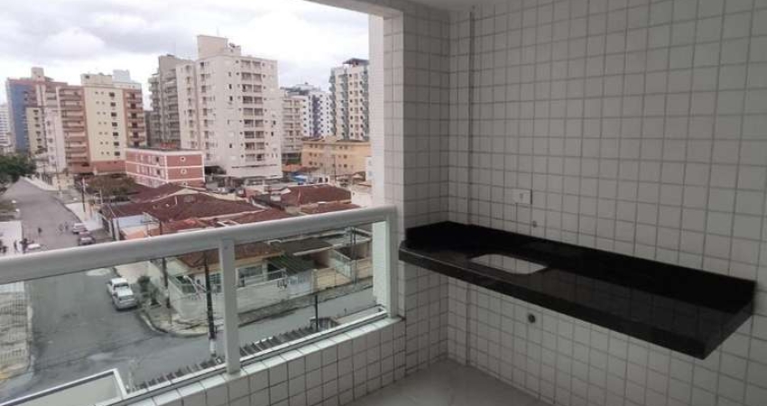 Apartamento para Venda em Praia Grande, Tupi, 2 dormitórios, 1 suíte, 1 banheiro, 1 vaga