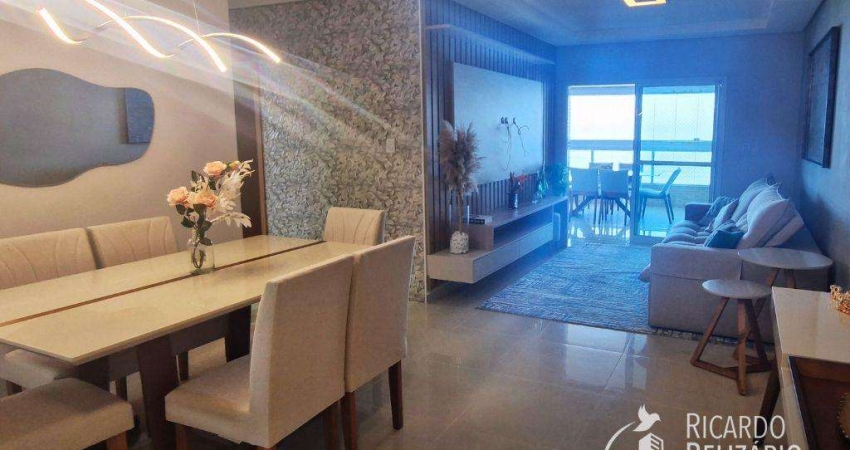 Apartamento para Venda em Mongaguá, Jardim Aguapeú, 3 dormitórios, 2 suítes, 1 banheiro, 2 vagas