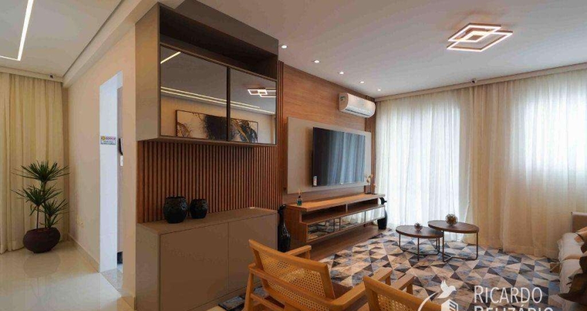 Apartamento para Venda em Praia Grande, Canto do Forte, 3 dormitórios, 2 suítes, 1 banheiro, 2 vagas