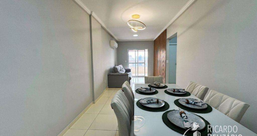 Apartamento para Venda em Praia Grande, Aviação, 3 dormitórios, 1 suíte, 1 banheiro, 2 vagas