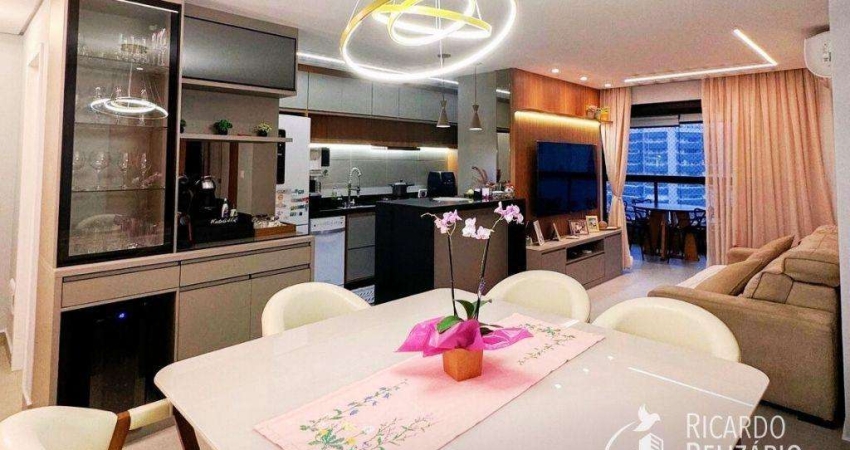 Apartamento para Venda em Praia Grande, Canto do Forte, 3 dormitórios, 3 suítes, 3 banheiros, 2 vagas