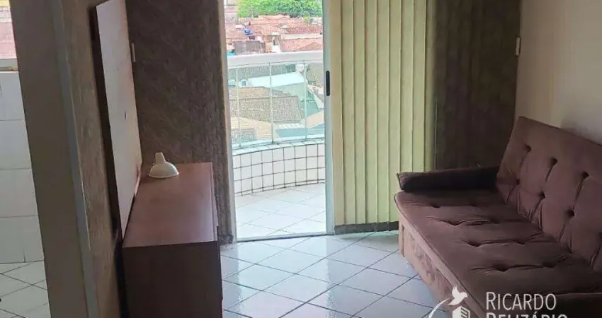 Apartamento para Venda em Praia Grande, Caiçara, 1 dormitório, 1 suíte, 1 banheiro, 1 vaga