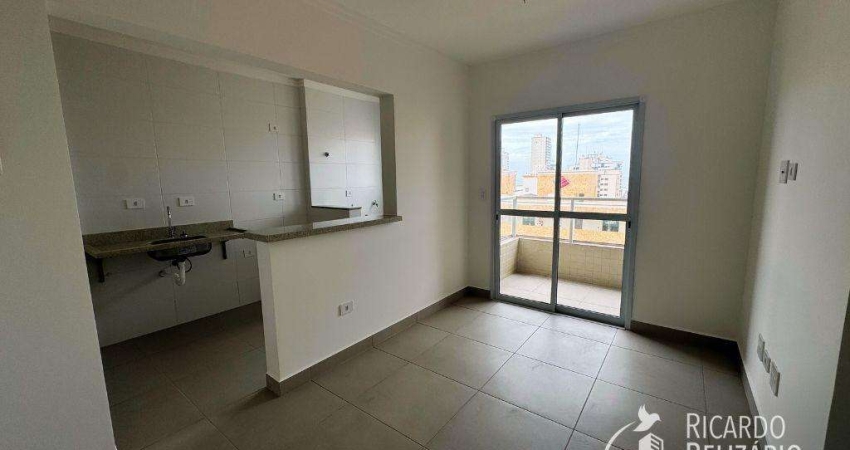 Apartamento para Venda em Praia Grande, Aviação, 1 dormitório, 1 banheiro, 1 vaga