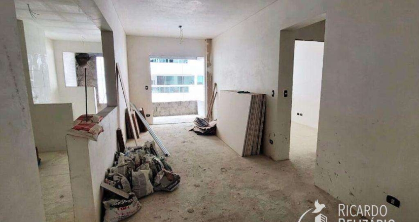 Apartamento para Venda em Praia Grande, Ocian, 2 dormitórios, 1 suíte, 1 banheiro, 1 vaga