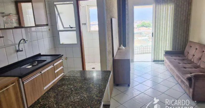 Apartamento para Venda em Praia Grande, Caiçara, 1 dormitório, 1 suíte, 1 banheiro, 1 vaga