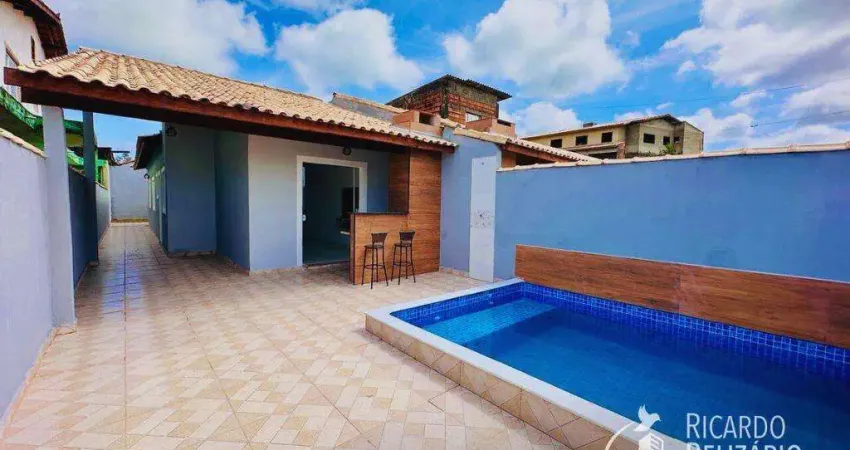 Casa para Venda em Itanhaém, Bopiranga, 2 dormitórios, 1 suíte, 1 banheiro, 3 vagas