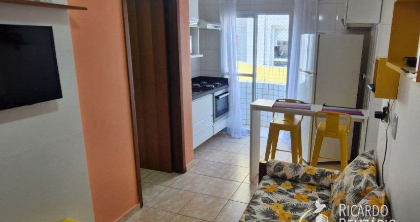 Apartamento para Venda em Praia Grande, Solemar, 1 dormitório, 1 banheiro, 1 vaga