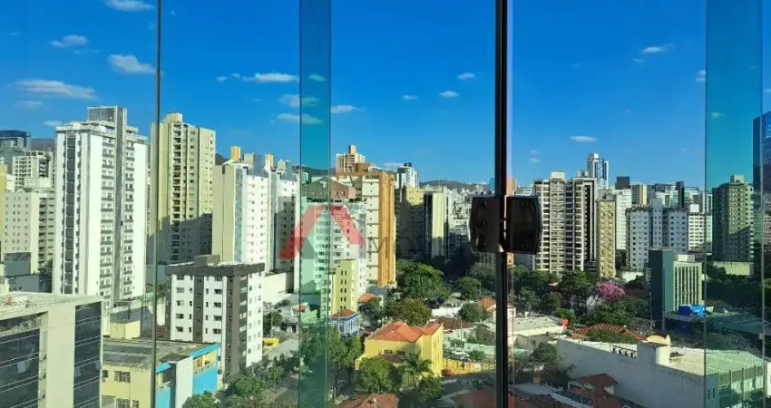 Apartamento para locação com 1 quarto, 1 vaga, 47 m² no funcionários, belo horizonte / mg