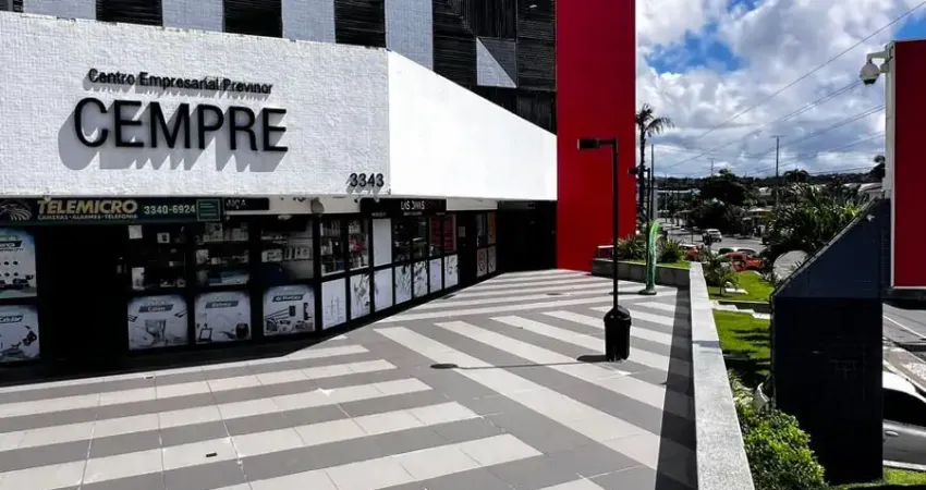 Sala comercial de 120 m2 para locação no Cempre Empresarial  na avenida Tancredo Neves