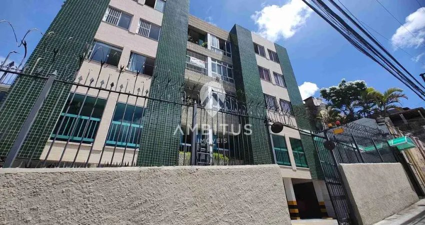 Apartamento à venda de 90 m2 com 3 quartos, engenho velho de brotas, salvador, ba