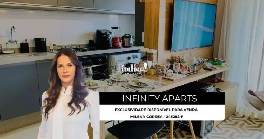 Apartamento no Bairro Santa Cruz do José Jacques, 2 quartos, 2 vagas, Infinite Aparts
