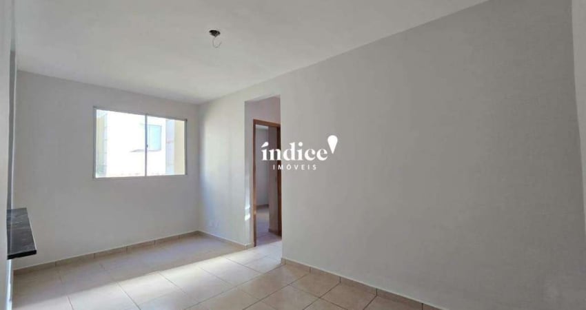 Apartamento no Bairro Ribeirânia, 2 quartos, 1 vaga, Recanto Lagoinha