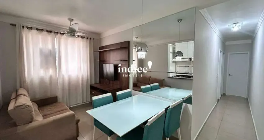 Apartamento no bairro city ribeirão, 2 quartos, 1 suíte, 1 vaga, parque rebouças