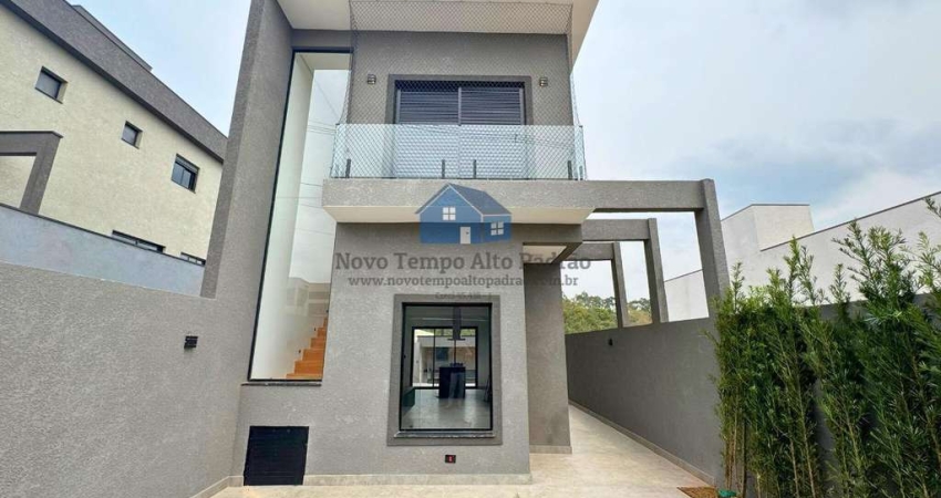 Sobrado NOVISSIMO em condominio no Nova Jaguari, com 3 dorms /suite e lazer com piscina