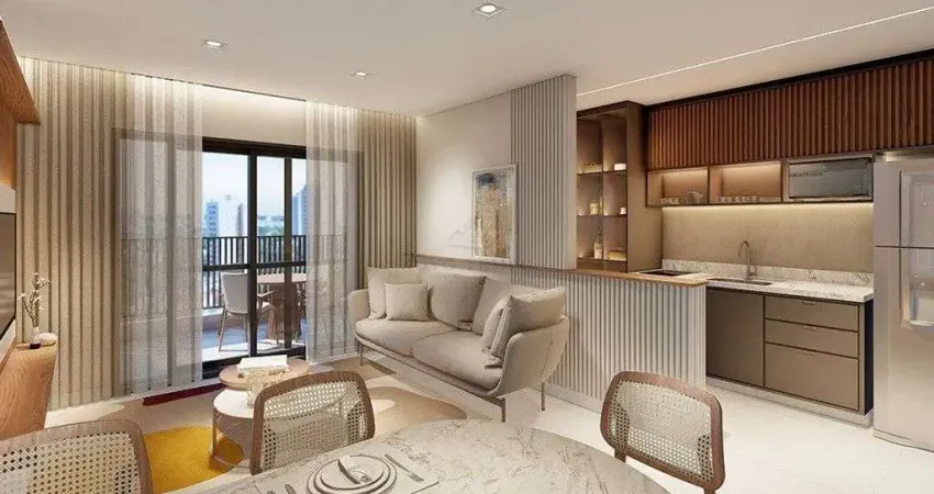 Apartamento em araçatuba- spm, 66m² com 2 dormitórios, sendo 1 suíte e 1 vaga