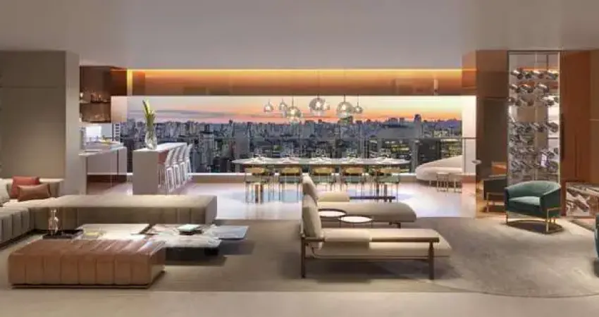 Apartamento em são paulo/sp, 174m² com 4 dormitórios sendo 2 suítes e 2 vagas