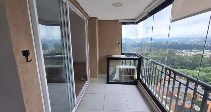 Apartamento para locação no royal park alphaville – 2 suítes e varanda