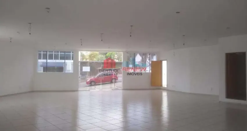 SALÃO PARA LOCAÇÃO TERREO 204,97m² JARDIM SAO JORGE - VALINHOS