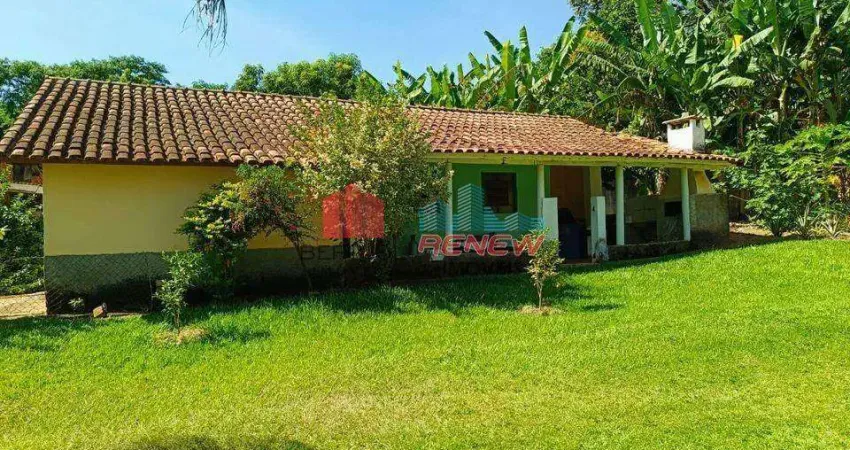 Chácara à venda, 2000 m² de terreno em Bocaiúva Nova Campinas - SP