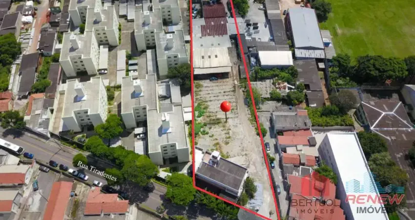 Terreno à venda na Rua Tiradentes, 212, Vila Rio Branco, Jundiaí