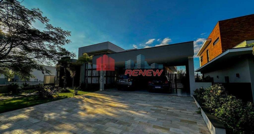 Casa térrea á venda no Condomínio Residencial Querência Valinhos SP.