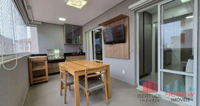 Apartamento Mobiliado com 3 Suítes para Locação no Condomínio Il Piu Bello – Vinhedo/SP