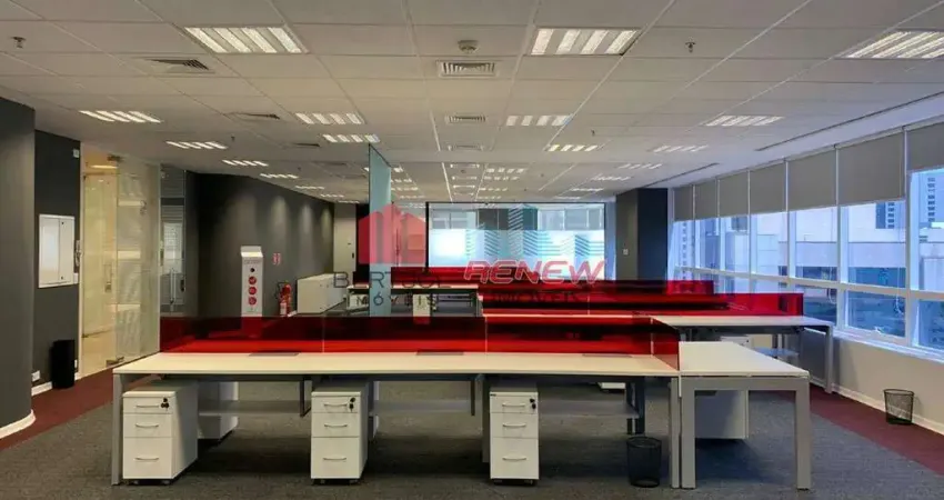 Sala comercial para alugar na Rua George Ohm, 230, Brooklin, São Paulo