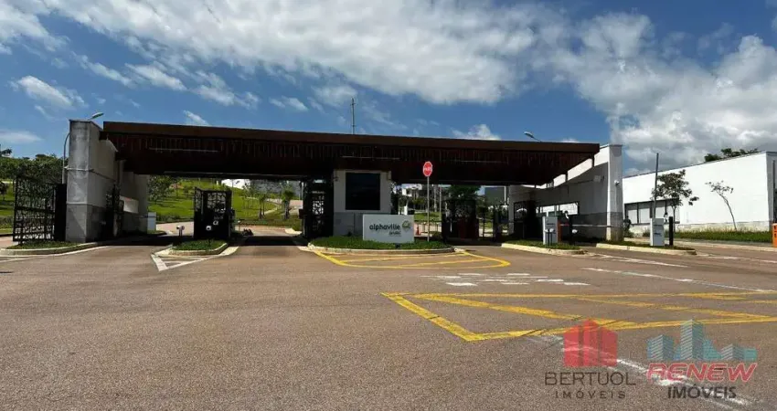 Terreno em condomínio à venda alphaville jundiaí em jundiaí