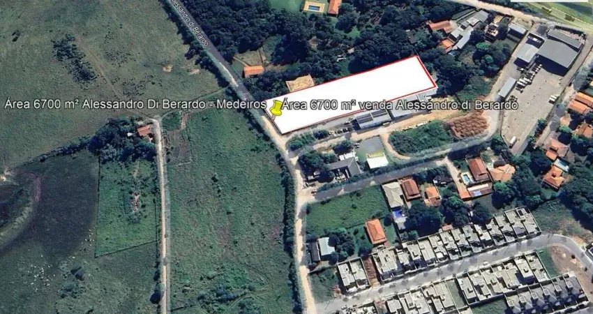Terreno comercial à venda na Rua Alessandro di Berardo, 10000, Medeiros, Jundiaí