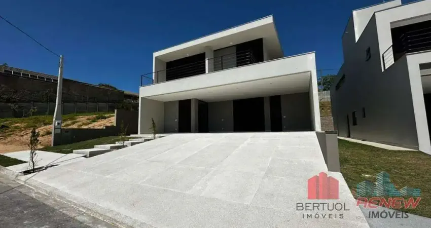 Casa à venda 3 suítes, 4 vagas no condomínio recanto das palmas - vinhedo/sp