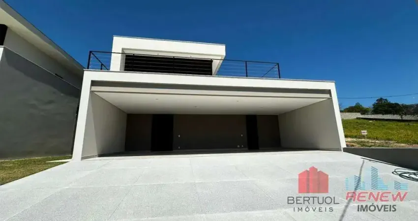 Casa à venda 3 suítes, 4 vagas no condomínio recanto das palmas - vinhedo/sp